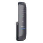 دستگیره دیجیتال Philips DDL6100 | قفل هوشمند Push‑Pull با اثر انگشت، رمز و بلوتوث