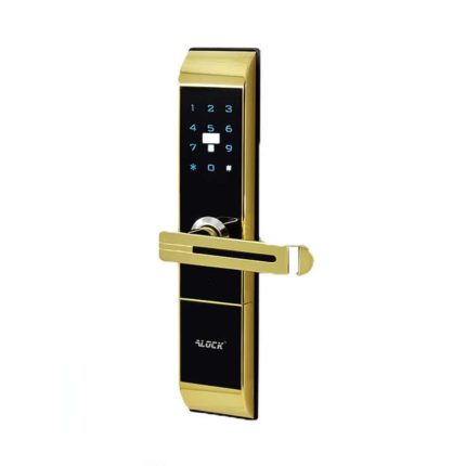 دستگیره دیجیتال ALOCK مدل 89P | قفل رمزی با شناسایی 200 رمز و 800 کارت