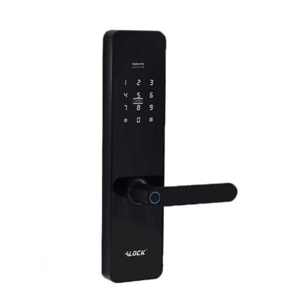دستگیره دیجیتال ALOCK مدل N120 | قفل اثر انگشت، رمز و کارت با امنیت بالا