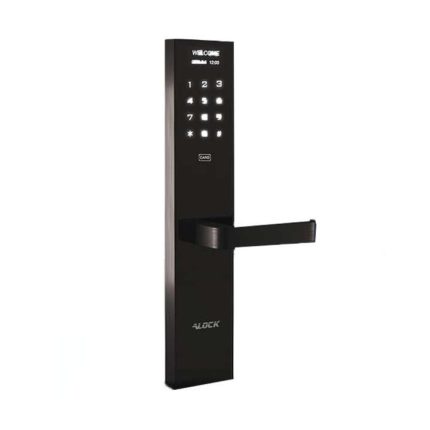 دستگیره دیجیتال ALOCK مدل +117NP | قفل رمز و کارت با تکنولوژی وایرلس