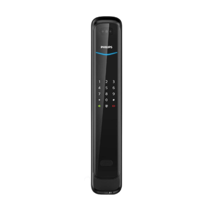 دستگیره دیجیتال Philips DDL702 3D | قفل هوشمند تشخیص چهره سه‌بعدی، رمز، کارت و وای‌فای