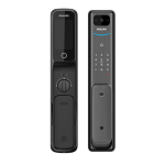 دستگیره دیجیتال Philips ALPHA VP | قفل هوشمند با چشمی ۴ اینچی و مدیریت تا ۱۰۰ کاربر